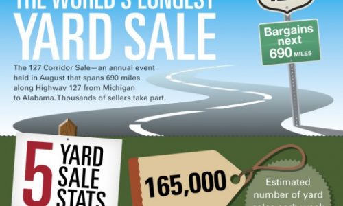 Evolution of the Yard Sale Infographic