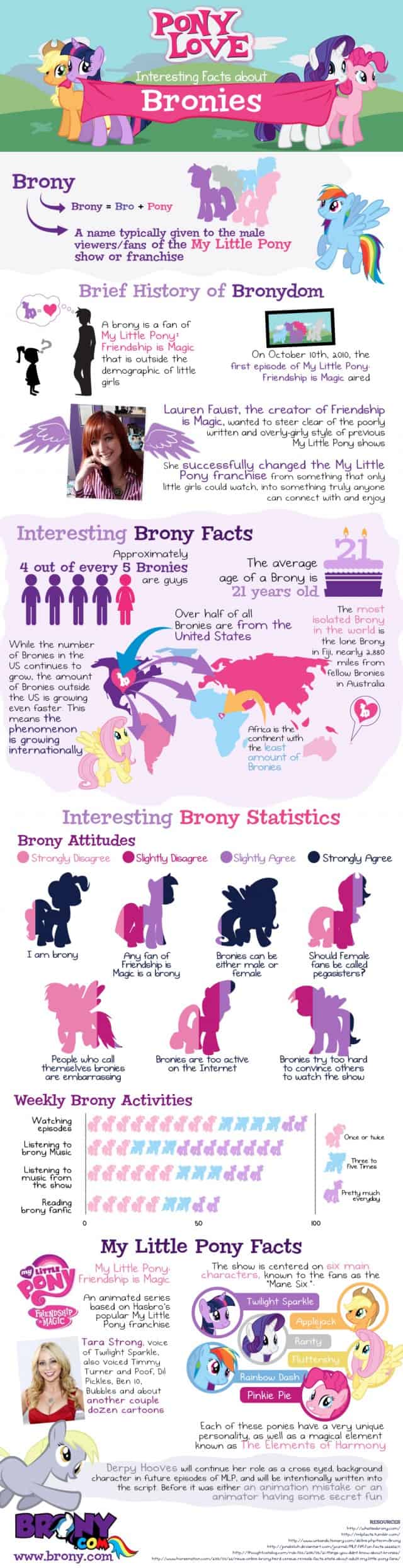 Interesting Facts About Bronies