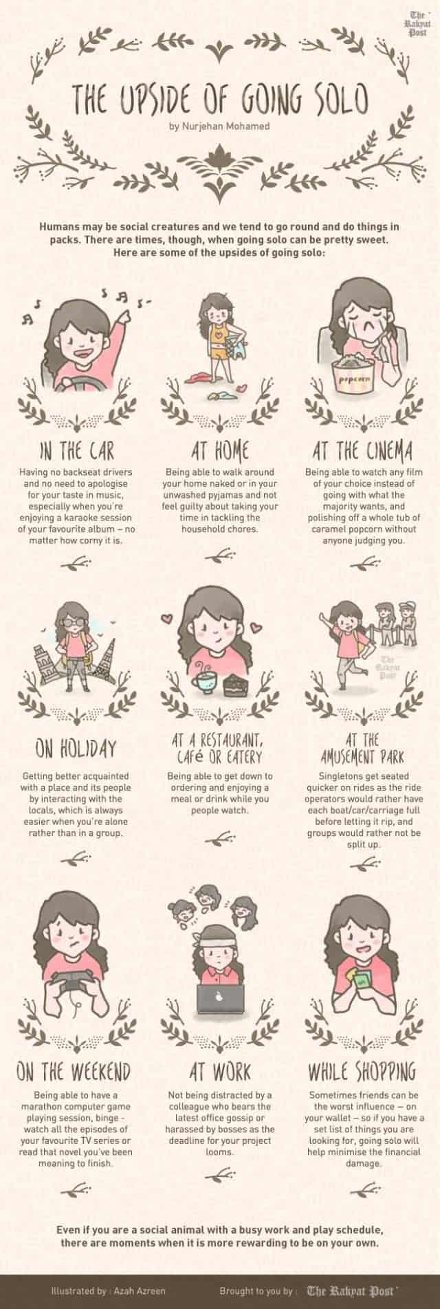 9 Enjoyable Ways to do Things Alone