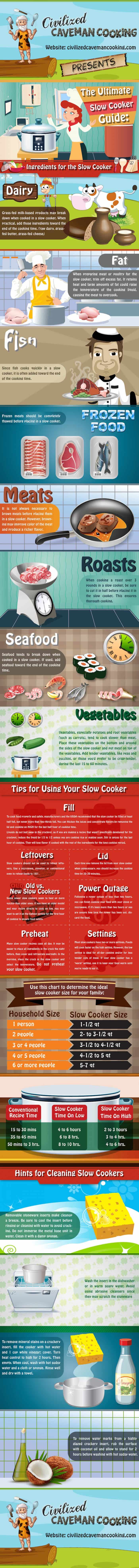 Ultimate Slow Cooker Cooking Guide Infographic