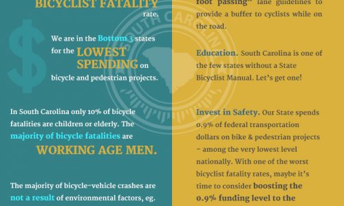 Biking South Carolina Infographic