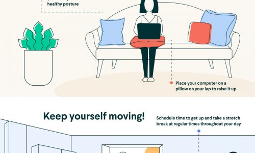 tips to prevent back pain while working from home