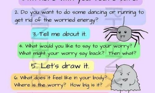 things to say to an anxious child